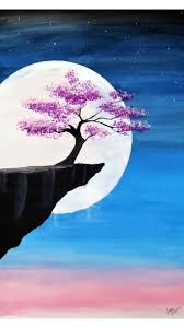 Moonlight Blossom Painting