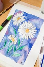 Blooming Daisy Art