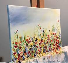 Colorful Floral Canvas Art
